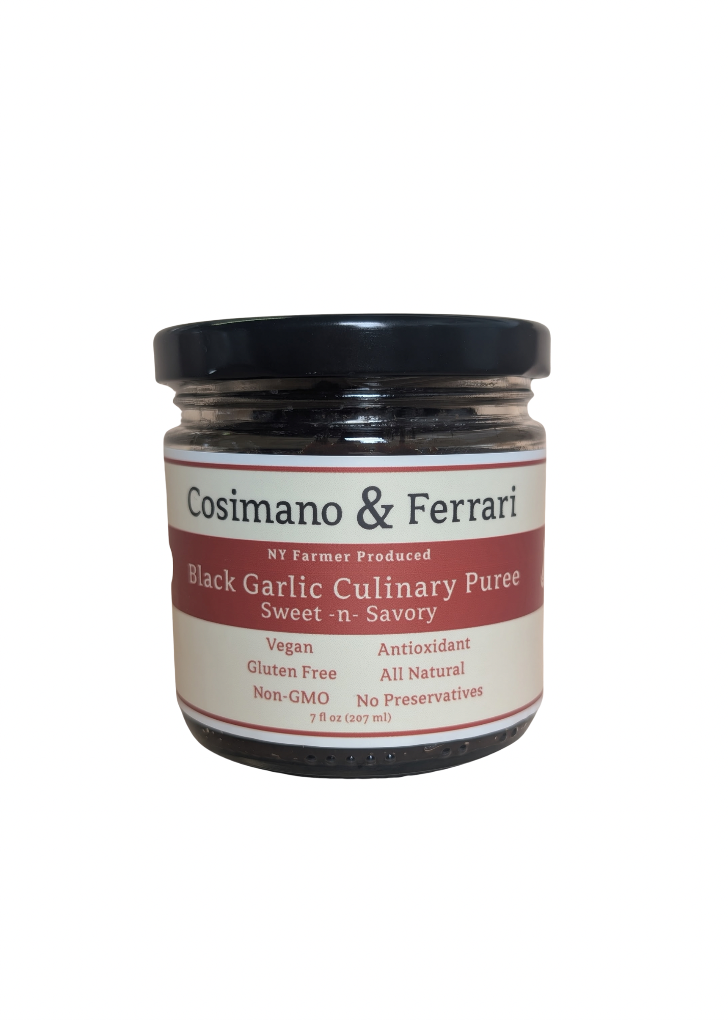 Black Garlic Puree Sweet-n-Savory *Now in a 7oz Jar* – Cosimano