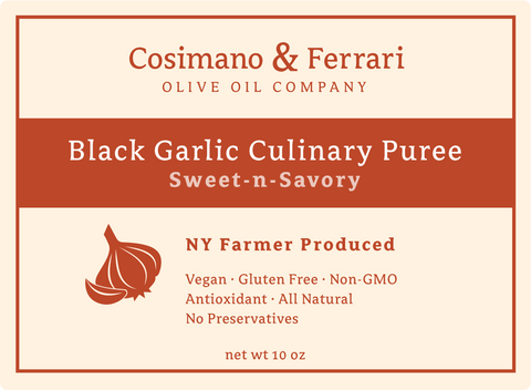 Black Garlic Puree Sweet-n-Savory