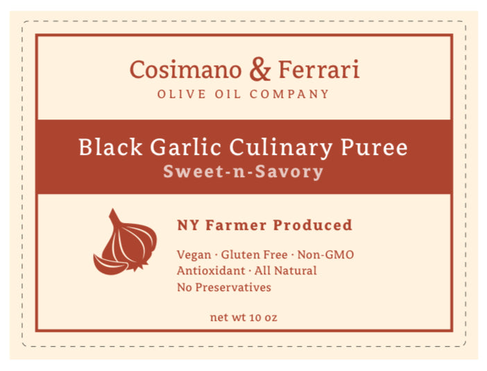 Black Garlic Culinary Puree