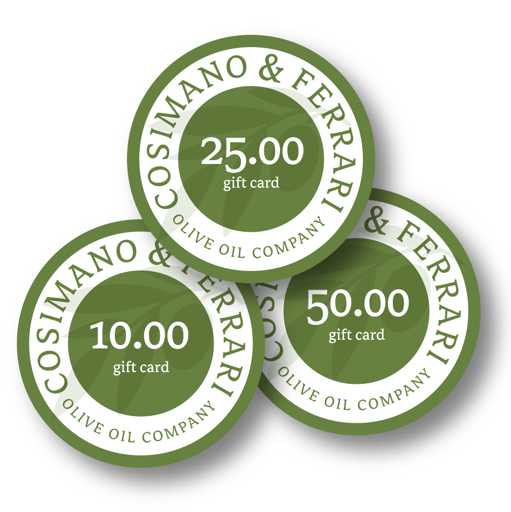 Cosimano & Ferrari Olive Oil Company Gift Card